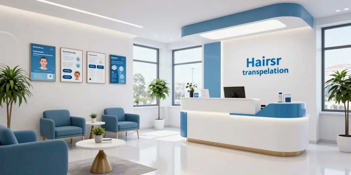 Hair transplant Istanbul expert consultation at a modern health clinic.