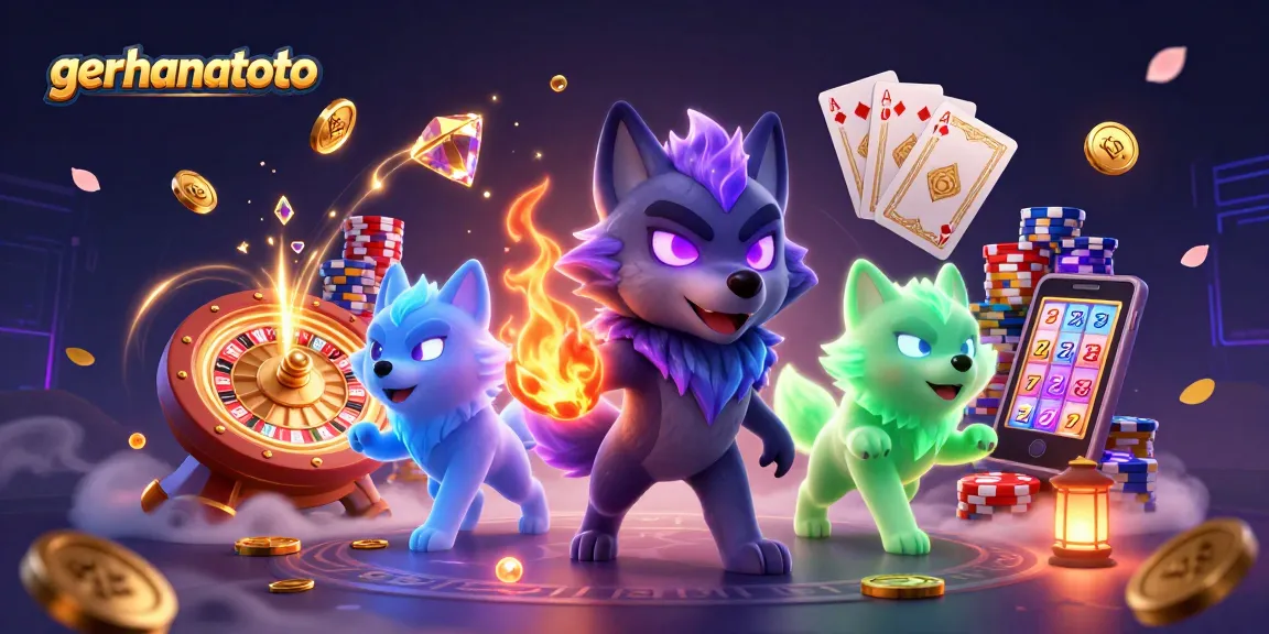 Menang di gerhanatoto dengan segudang permainan slot dan jackpot berkilau.