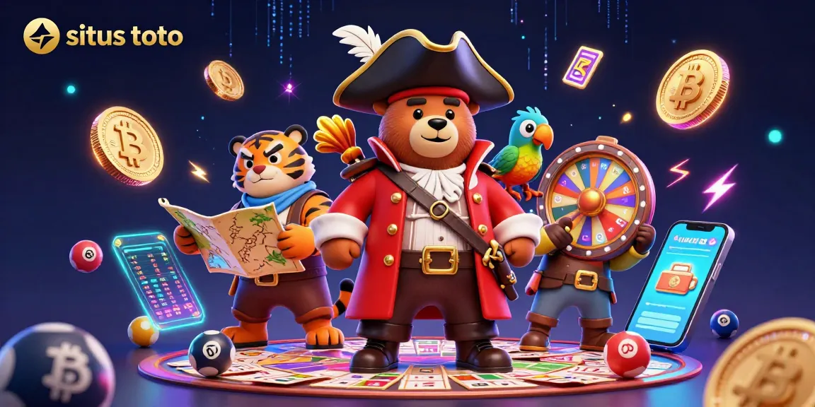Mengalami keseruan situs toto dengan nomor lotere dan kartu bingo dalam ilustrasi 3D yang menakjubkan.