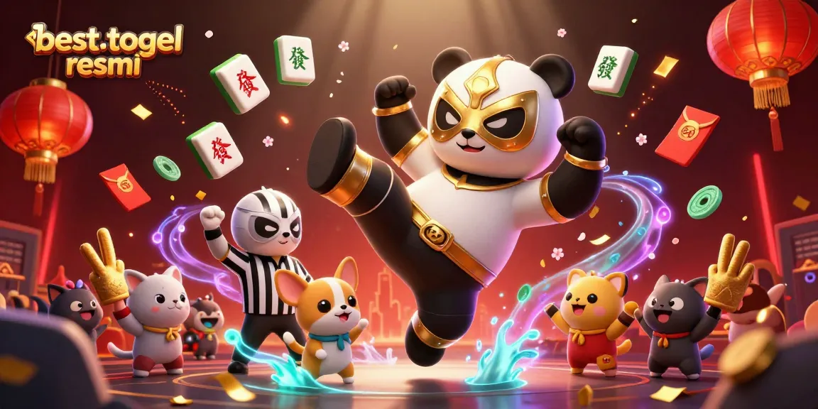 Experience the excitement of betting at besttogel resmi with vibrant casino elements and dynamic characters.