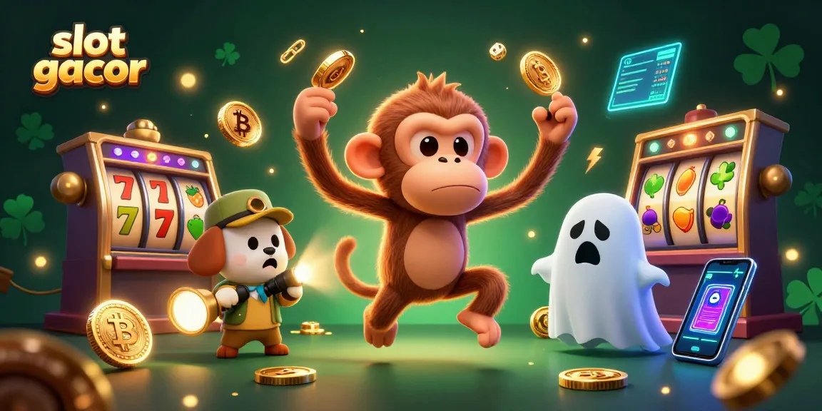 Slot gacor yang seru dengan karakter unik dan elemen kasino, menarik perhatian pemain untuk menang besar.