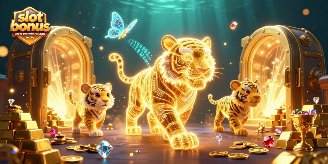 Menyenangkan pemain dengan slot bonus anggota baru 100 di awal hingga 7x, ilustrasi kasino digital yang kaya detail.