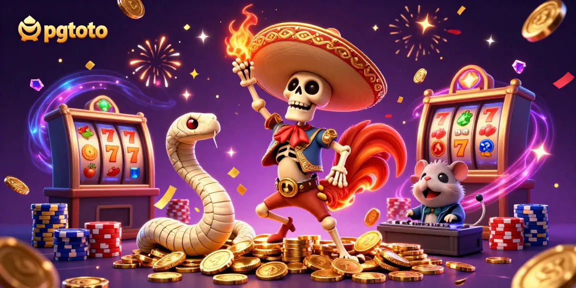Mainkan slot online di pgtoto dengan kemenangan menarik dan simbol keberuntungan.