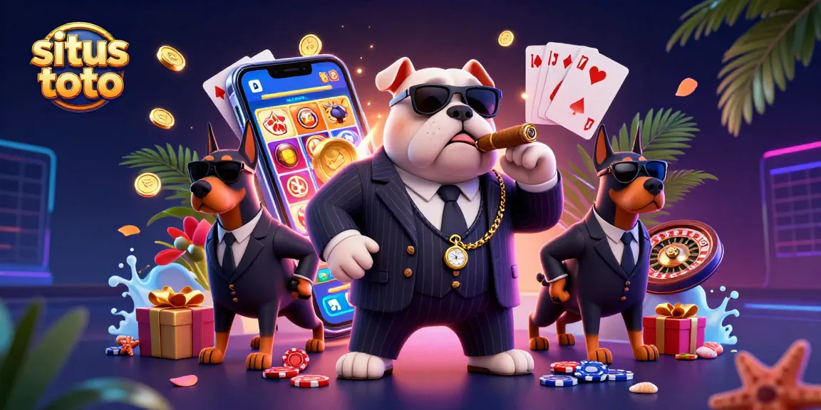 Permainan seru situs toto dengan bulldog mafia dan efek slot, menarik perhatian pemain!