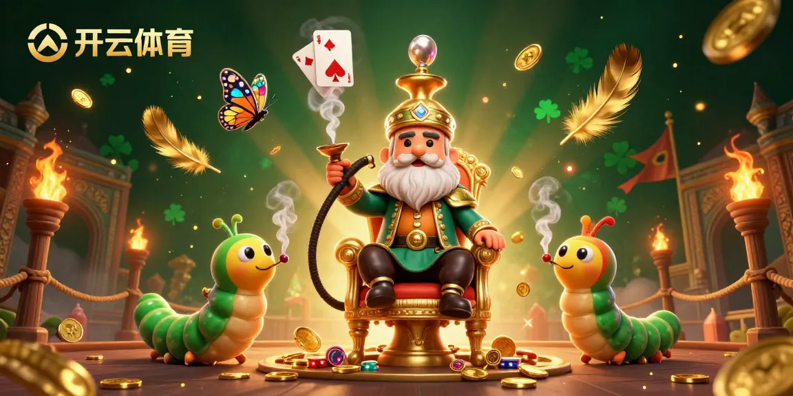 Experience the vibrant gaming atmosphere at 开云体育 with our captivating promotional illustration featuring dynamic characters and casino elements.