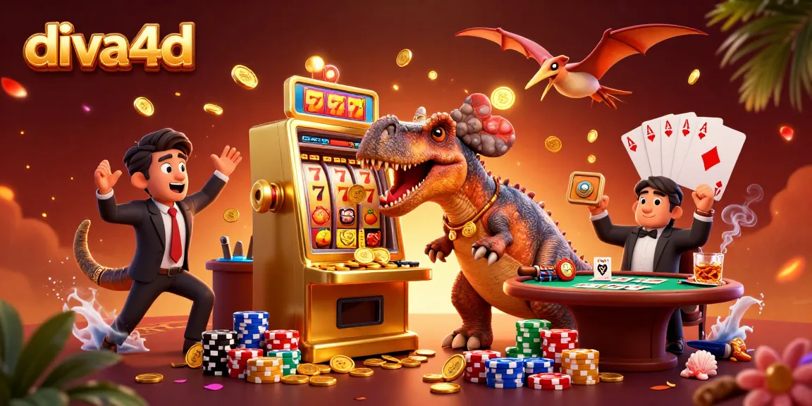 Diva4D memukulkan mesin slot emas untuk kemenangan besar dengan koin berjatuhan
