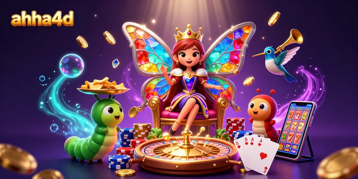 Experience thrilling gaming strategies with ahha4d while enjoying vibrant casino-themed illustration
