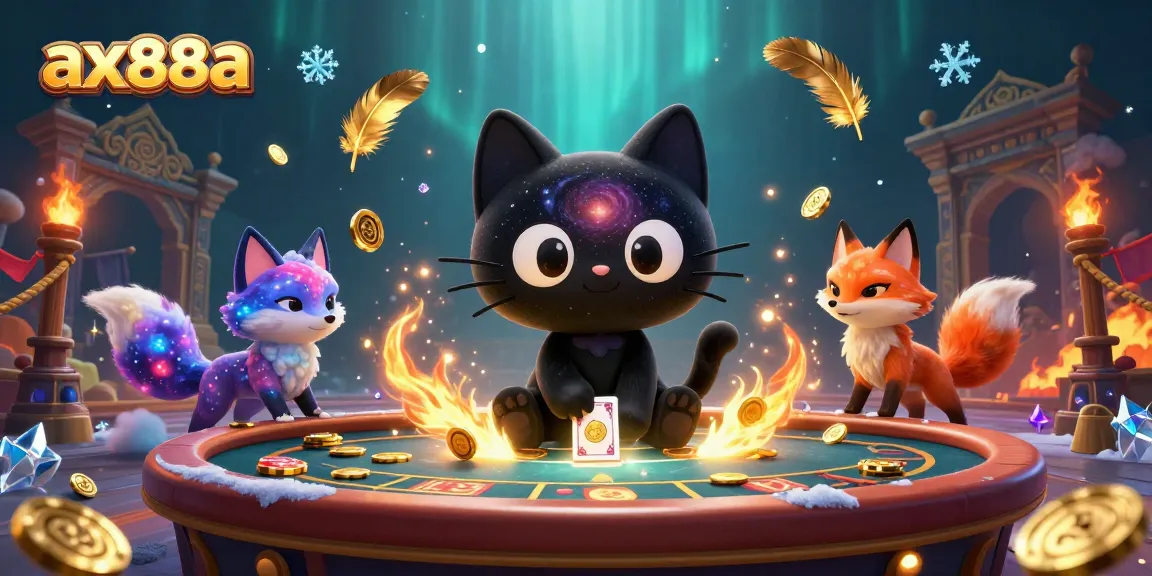 Experience thrilling gameplay at ax88a with vibrant cosmic elements and interactive casino features.