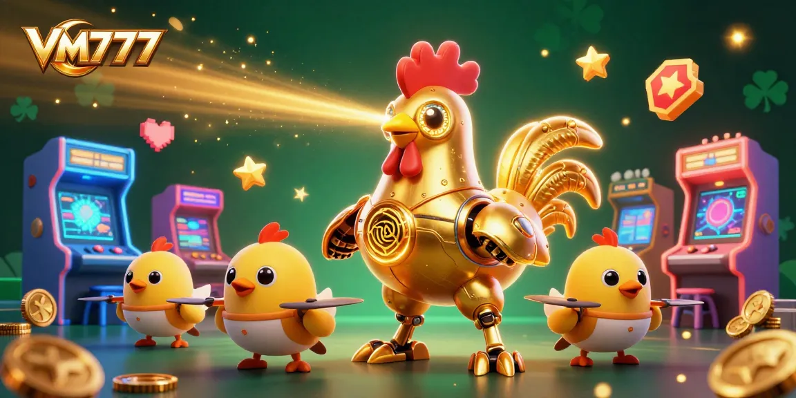 Experience fast betting with VM777's dynamic gambling universe illustrated in vibrant detail.