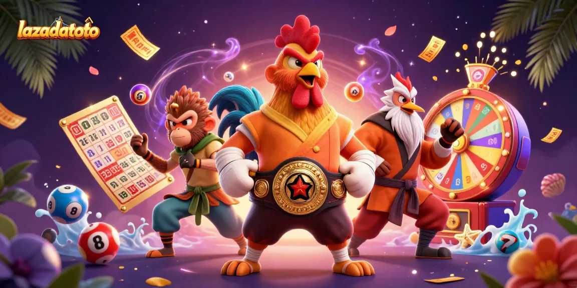 Menangkan permainan dengan lazadatoto sambil mengejar hadiah dari bingo dan lotere yang berwarna-warni.